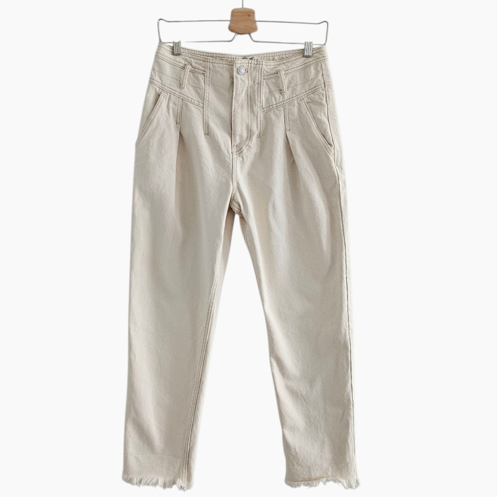 We The Free High Rise Tan Jeans